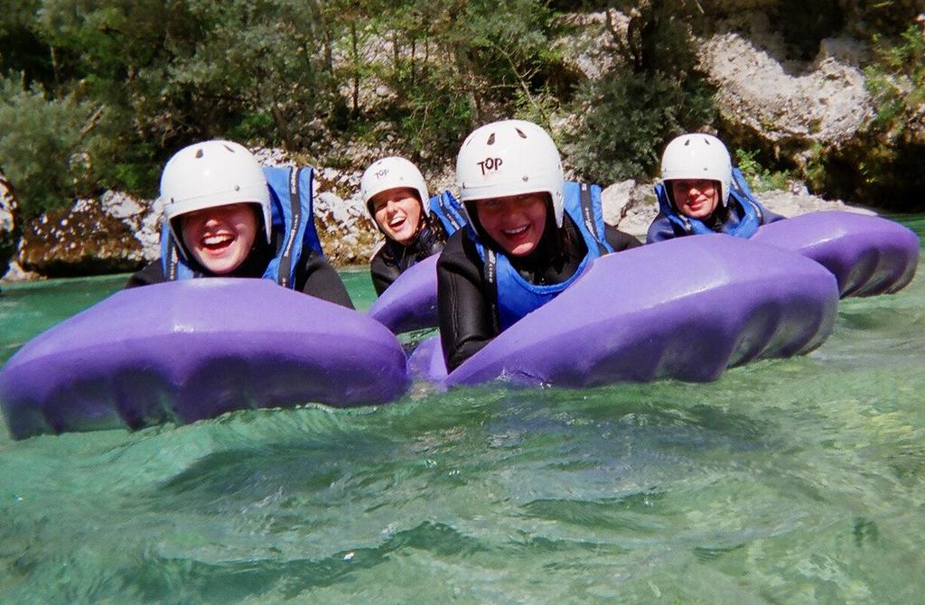 Rafting na Soči